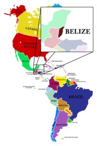 Where is Belize located 1